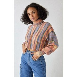 Urban Outfitters Cropped Turtleneck Sweater